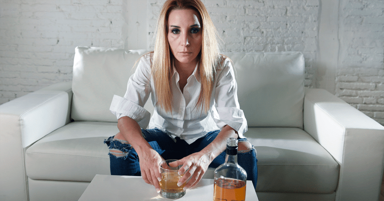Alcoholic Woman with BPD